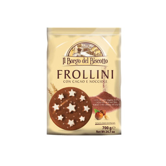 Biscotti frollini con cacao 700 gr