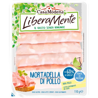 Qui Discount Mortadella di pollo affettata liberamente 110 gr offerta