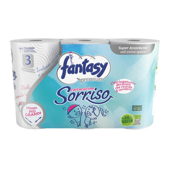 Qui Discount Carta casa fantasy 3 rotoli 2 veli offerta
