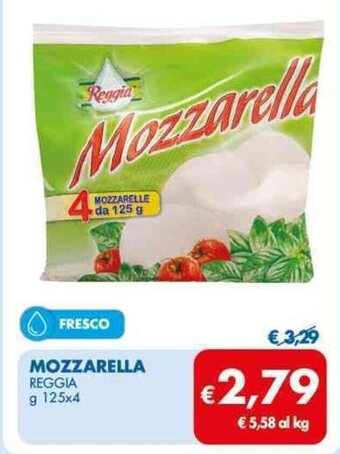 MD Discount MOZZARELLA REGGIA g 125x4 offerta