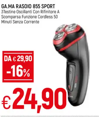 Famila Ga.Ma Rasoio 855 Sport offerta