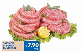 MD Discount SALSICCIA DI SUINO GUSTI VARI offerta