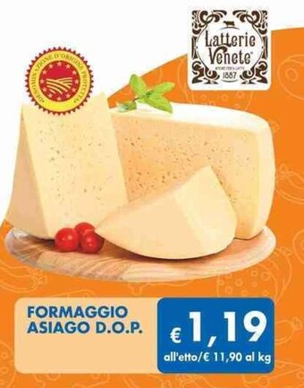 MD Discount FORMAGGIO ASIAGO D.O.P. offerta