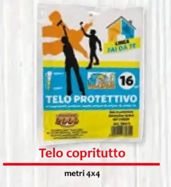 Famila Telo copritutto 4x4 metri offerta