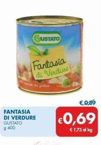MD Discount FANTASIA DI VERDURE GUSTATO g 400 offerta