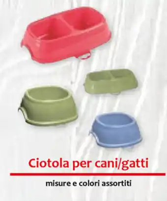 Famila Ciotola per cani/gatti offerta
