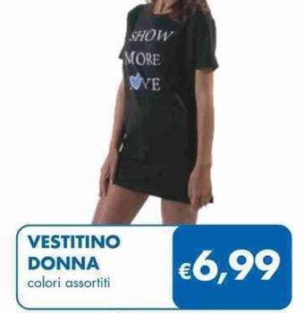 MD Discount VESTITINO DONNA colori assortiti offerta