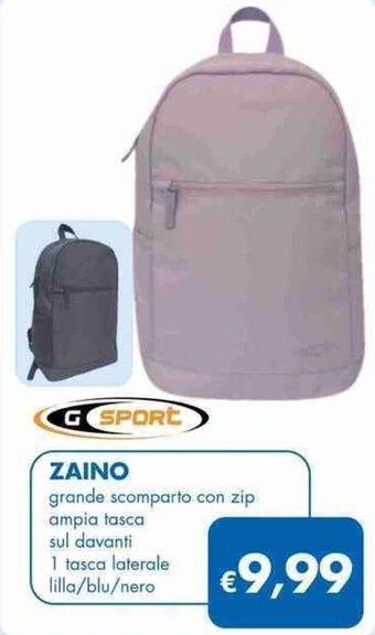 MD Discount G SPORT ZAINO offerta