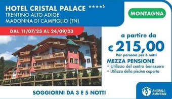 MD Discount HOTEL CRISTAL PALACE offerta