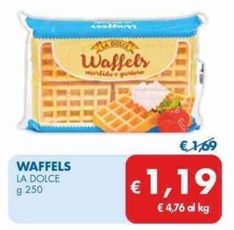 MD Discount WAFFELS LA DOLCE g 250 offerta