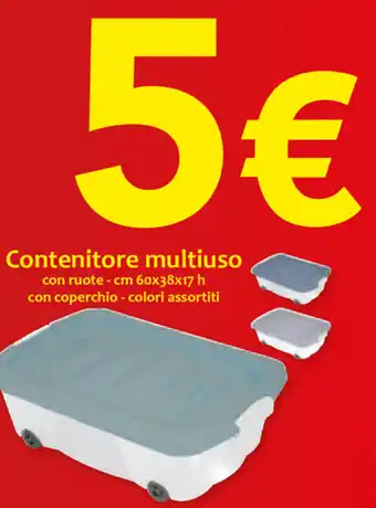 Famila Contenitore multiuso cm 60x38x17h offerta