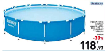 Spazio Conad PISCINA FRAME BESTWAY offerta