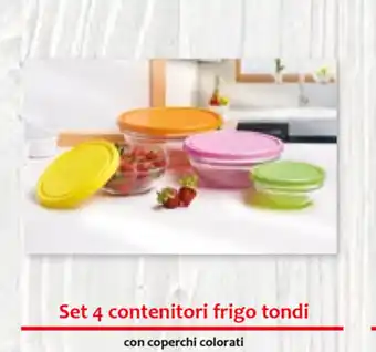 Famila Set 4 contenitori frigo tondi offerta