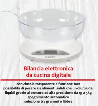 Famila Bilancia elettronica da cucina digitale offerta