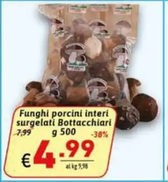 Funghi porcini interi surgelati Bottacchiari g 500