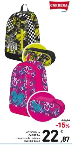 Spazio Conad KIT SCUOLA CARRERA offerta
