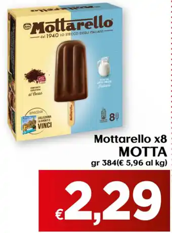 Motta Mottarello x8 384gr.