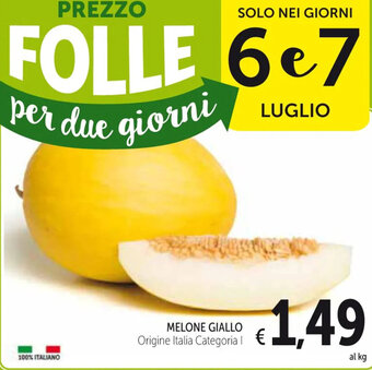 Spazio Conad MELONE GIALLO offerta