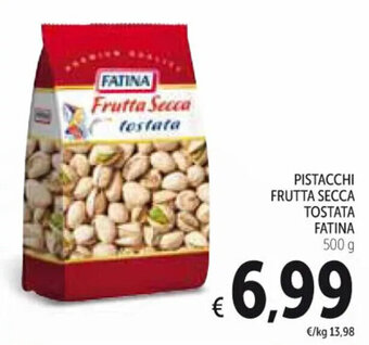 Spazio Conad PISTACCHI FRUTTA SECCA TOSTATA FATINA 500 g offerta