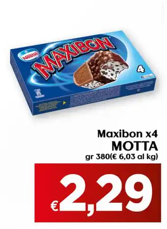 Motta Maxibon x4 380gr.