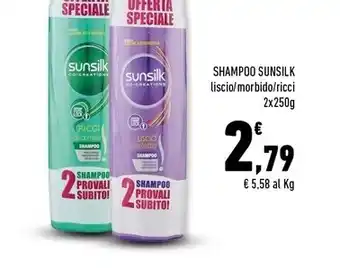 Conad Margherita Sunsilk shampoo offerta