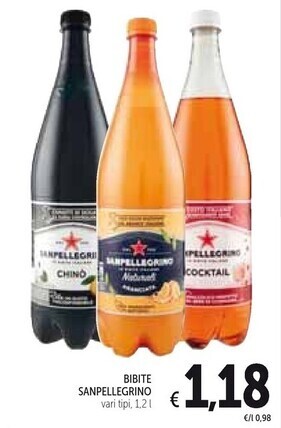 Spazio Conad San pellegrino bibite offerta
