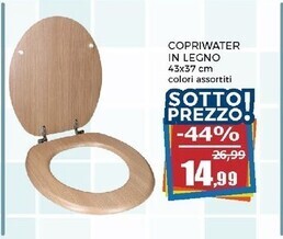 Happy Casa Copriwater in legno offerta