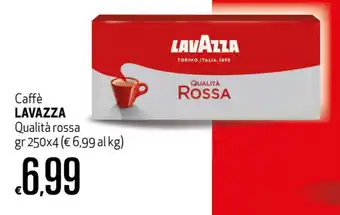 Maxi Supermercati Lavazza Caffè Qualità rossa 250gr x 4 offerta