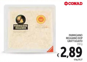 Spazio Conad PARMIGIANO REGGIANO DOP GRATTUGIATO 150 g offerta
