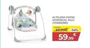 Bimbo Store Bright starts altalena swing whimsical wild offerta