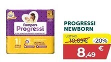 Bimbo Store Pampers progressi newborn offerta