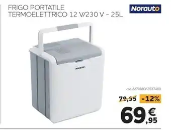 Norauto Norauto - frigo portatile termoelettrico 12 v/230 v - 25l offerta