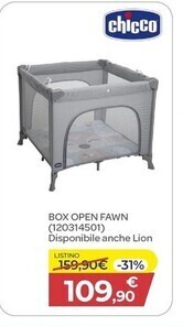 Bimbo Store Chicco box open fawn offerta