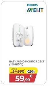 Bimbo Store Philips avent baby audio monitor dect offerta