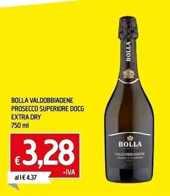 Galassia Bolla valdobbiadene prosecco superiore docg extra dry offerta