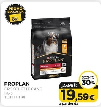 Arcaplanet Proplan - crocchette cane kg.3 tutti i tipi offerta