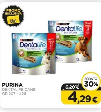 Arcaplanet Purina dentalife cane gr.207 - 426 offerta