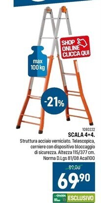 Cfadda Scala 4+4 offerta