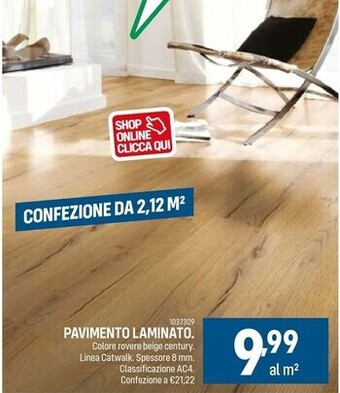 Cfadda Pavimeto laminato offerta
