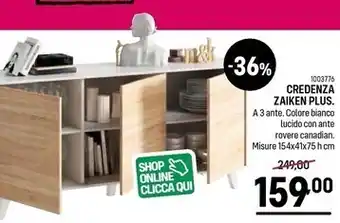 Credenza zaiken plus