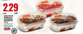 Eurospin Dolciando vaschette di gelato affogato assortite offerta