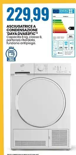 Daya asciugatrice a condensazione dva82f1c