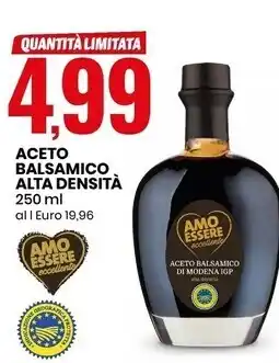 Eurospin Amo essere eccellente aceto balsamico alta densità offerta