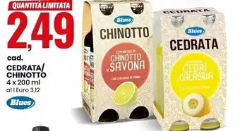 Eurospin Blues cedrata/chinotto offerta