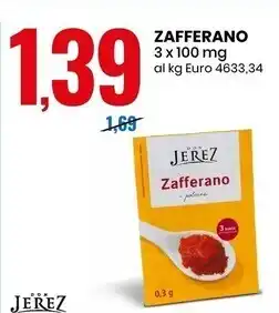 Eurospin Don jerez zafferano offerta