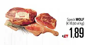 Maxi Supermercati Wolf Speck offerta