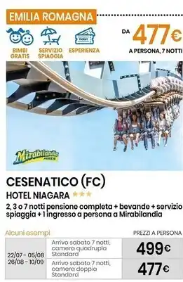 Eurospin Hotel niagara offerta