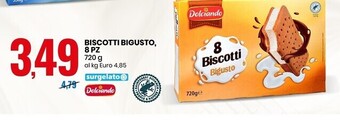 Eurospin Dolciando biscotti bigusto, 8 pz offerta