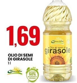 Eurospin Collina d'oro olio di semi di girasole offerta
