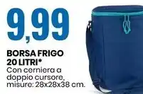 Eurospin Es outdoor borsa frigo 20 litri offerta